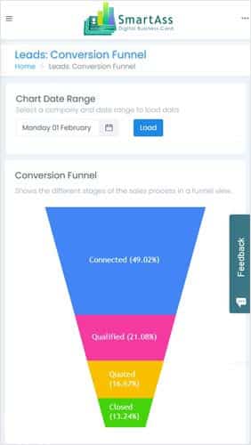 Smart Digital Business Card Screenshot
